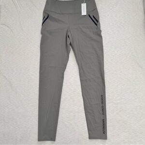 Outerknown‎ Gray Leggings  Black Accents